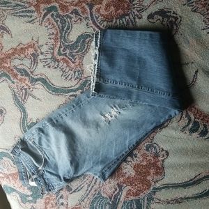 Lucky brand Dungarees size 34 Jean's vintage